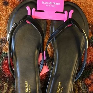 Isaac Mizrahi Loren Signature Plate Flip Flop S 11